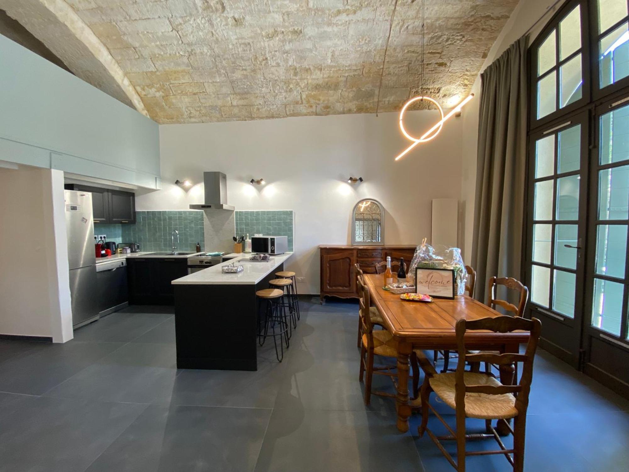 Appartement Avec Piscine Privee Dans Residence Pour 6 Personnes Uzès Kültér fotó